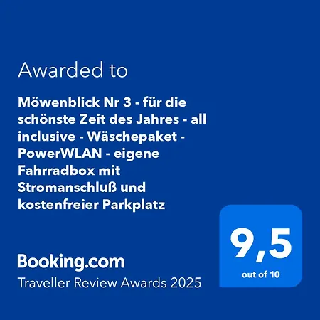 Διαμέρισμα Moewenblick Nr 3 - Fuer Schoenste Zeit Des Jahres - *